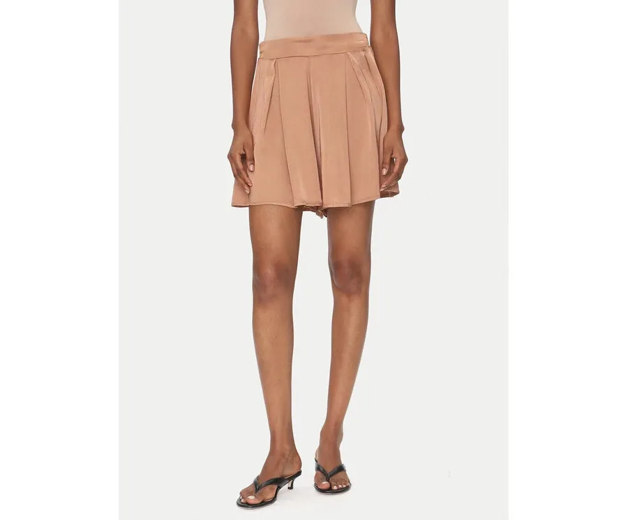 obrazek 1 ViCOLO Szorty materiałowe TD0764 Beżowy Regular Fit