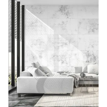 Zdjęcie 100x50 cm DS - (biały, czarne kruszywo) - płyta beton architektoniczny ultralekka