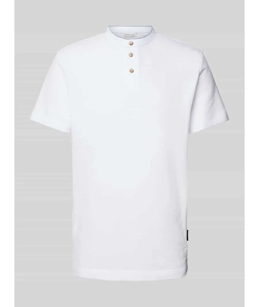 obrazek 1 Koszulka polo o kroju regular fit z fakturowanym wzorem