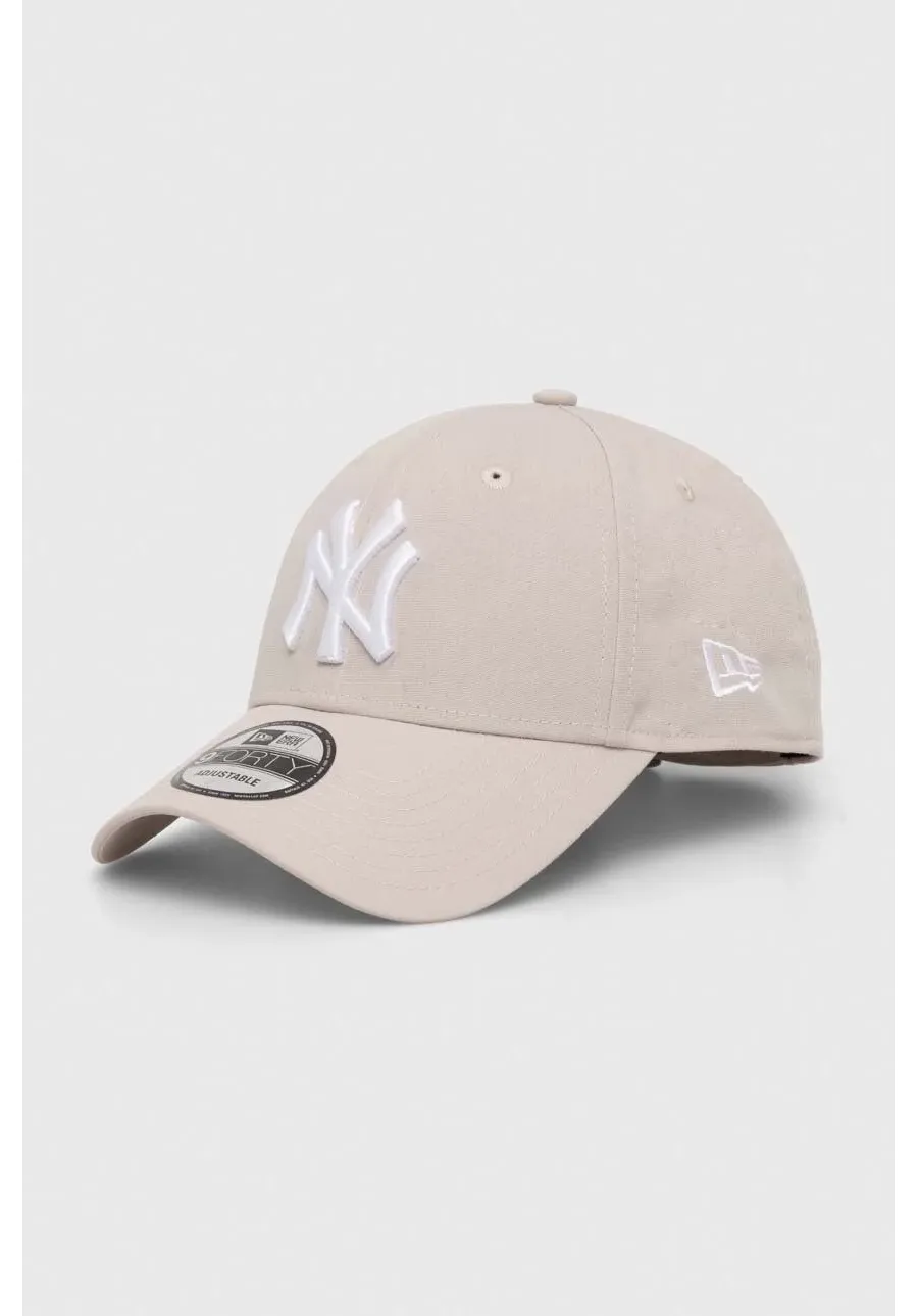 obrazek 1 New Era czapka z daszkiem kolor beżowy z aplikacją NEW YORK YANKEES