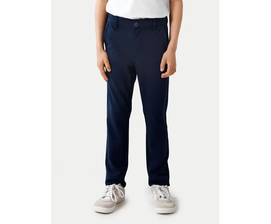obrazek 1 NAME IT Chinosy 13223129 Granatowy Regular Fit