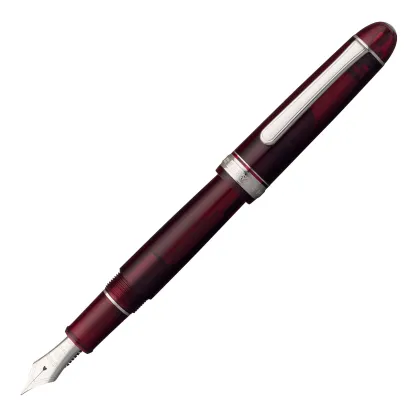 Zdjęcie Fenomenalne pióro wieczne Platinum 3776 Century Rhodium Bourgogne EF
