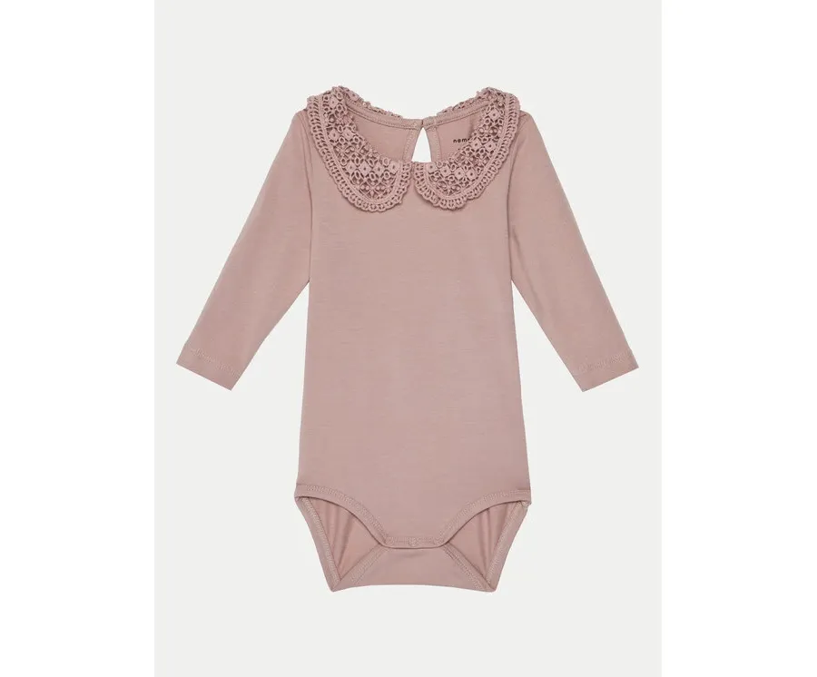 obrazek 1 NAME IT Body dziecięce 13216876 Różowy