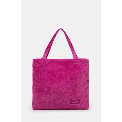 Zdjęcie Eastpak torba Charlie Fuzzy kolor różowy EK0A5BCK2Q91
