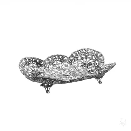 Picture Beautiful stylish silver basket - Zaramella Argenti