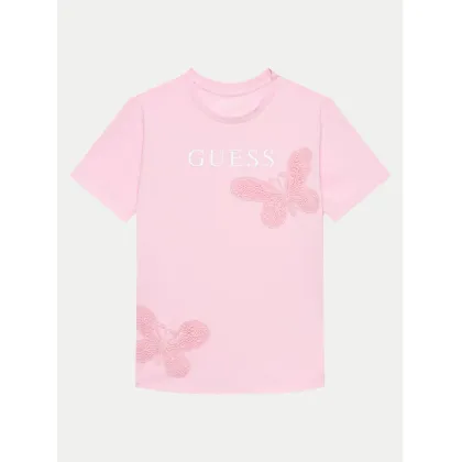 Zdjęcie Guess T-Shirt J4GI20 K8HM4 Różowy Regular Fit