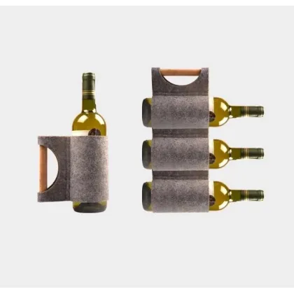 Zdjęcie Uchwyt podróżny z filcu na butelki