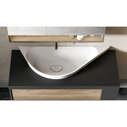 Zdjęcie Włoska umywalka nablatowa Horus w unikalnym kształcie