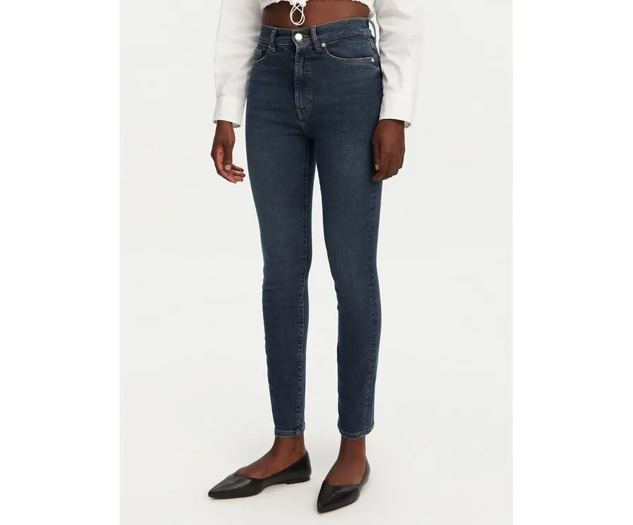 obrazek 1 HUGO Jeansy Girali 50530308 Granatowy Skinny Fit