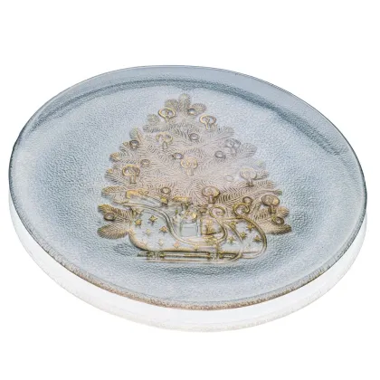 Zdjęcie Piękny stylowy bożonarodzeniowy talerz – IVV