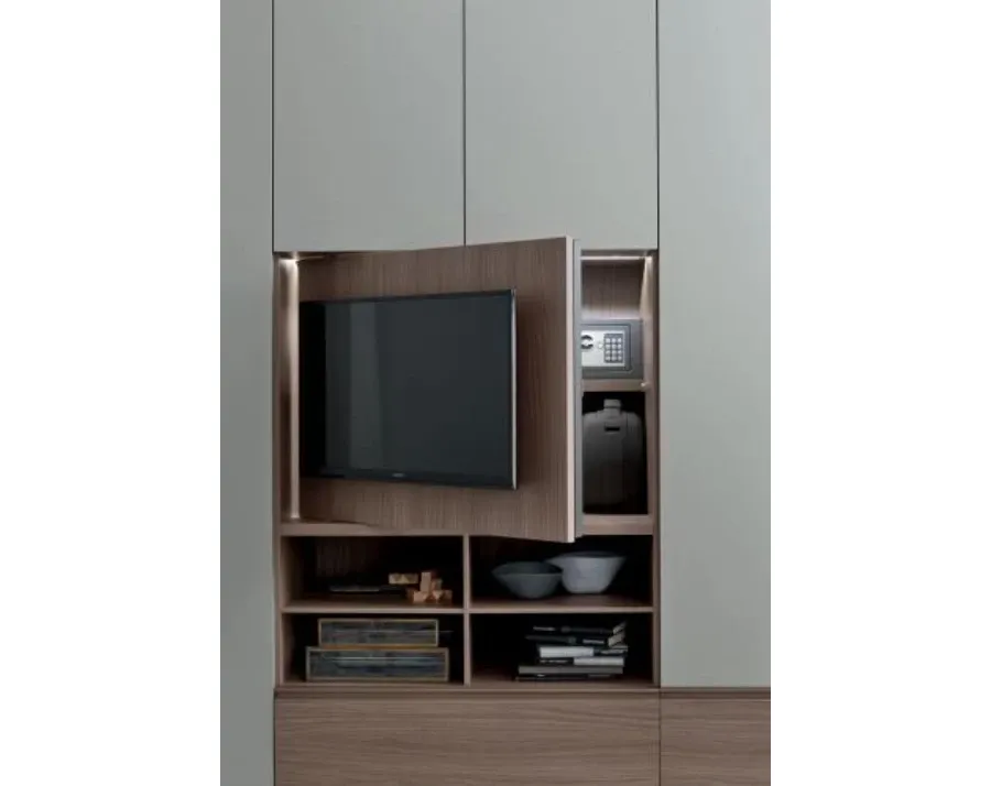 obrazek 2 Prestiżowa elegancka szafa z mobilną płyta na telewizor - Maronese Acf