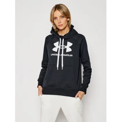 Zdjęcie Under Armour Bluza Ua Rival Fleece Logo 1356318 Czarny Loose Fit