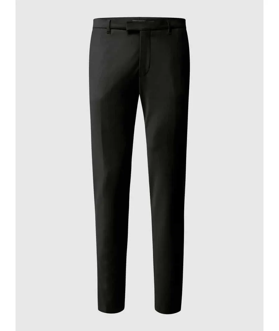 obrazek 1 Spodnie do garnituru o kroju slim fit z dodatkiem streczu model ‘Piet’ — ‘Drynamic’