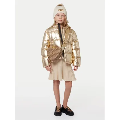 Zdjęcie MICHAEL KORS KIDS Kurtka zimowa R30187 D Złoty Regular Fit