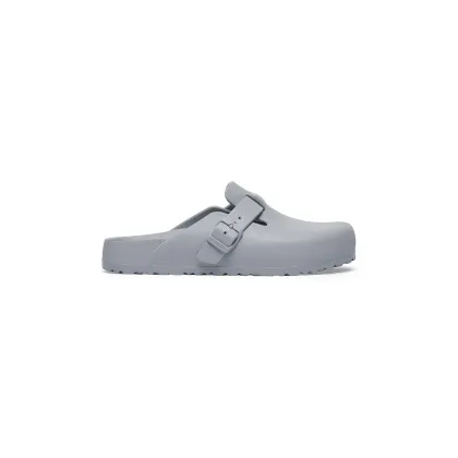 Zdjęcie Birkenstock klapki Boston EVA damskie kolor srebrny 1027630