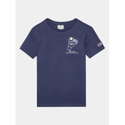 Zdjęcie Champion T-Shirt 306373 Granatowy Regular Fit