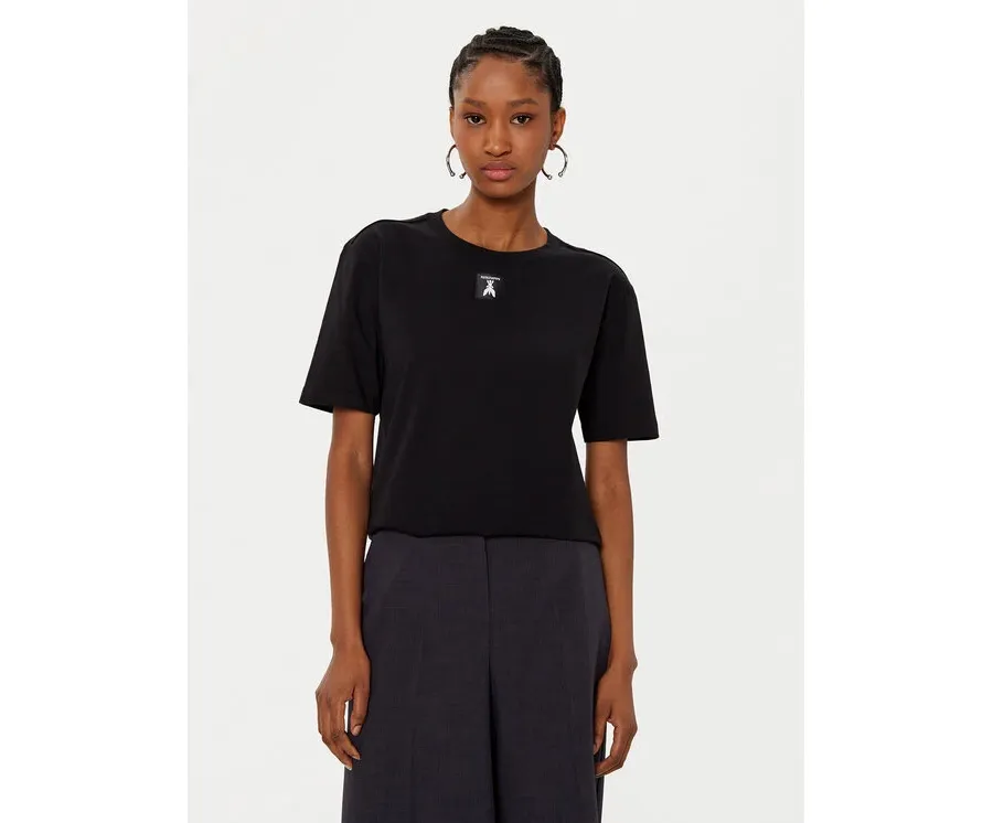 obrazek 1 Patrizia Pepe T-Shirt 8M1612/J089-K103 Czarny Regular Fit