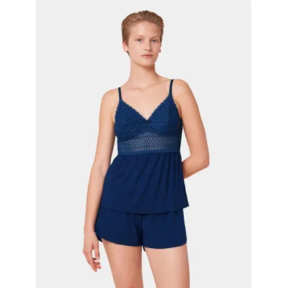 Zdjęcie Triumph Piżama Aura Spotlight 10218289 Niebieski Regular Fit