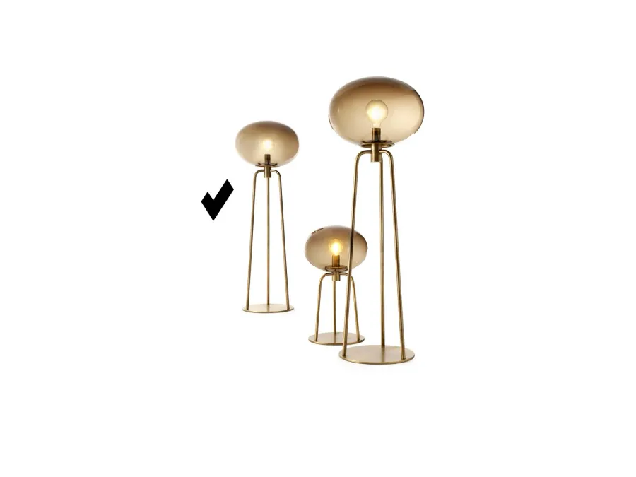 obrazek 1 Designerska lampa stołowa z Włoch - Ulivi Salotti