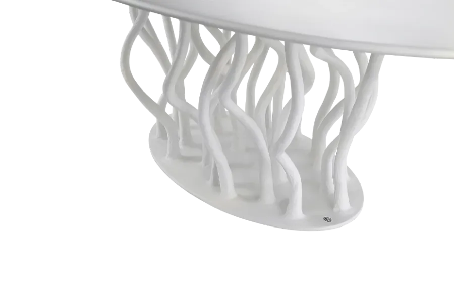 a table with an original appearance