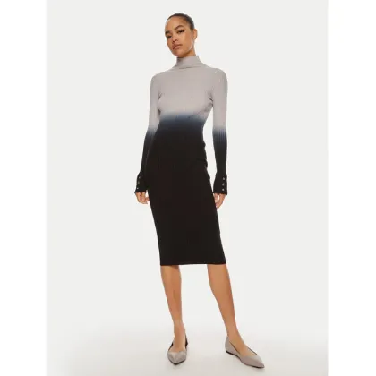 Zdjęcie Liu Jo Sukienka dzianinowa WF4356 MA47P Szary Slim Fit