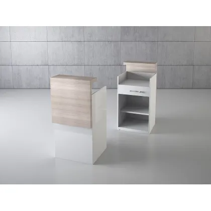 Zdjęcie Elegancka lada kasowa do sklepu