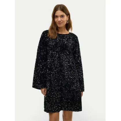 Zdjęcie Vero Moda Sukienka koktajlowa Etta 10317153 Czarny Relaxed Fit