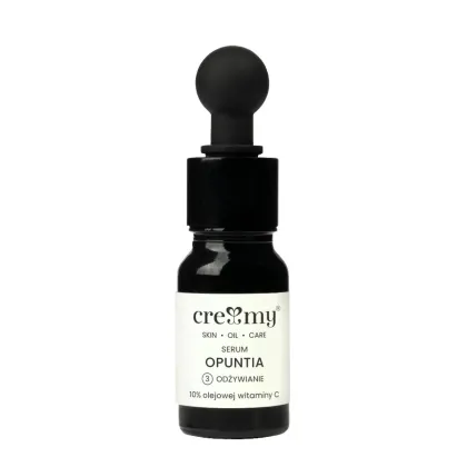 Zdjęcie Creamy Opuntia Przeciwstarzeniowe serum olejowe do twarzy z wit. C 10% 10 ml 10 ml