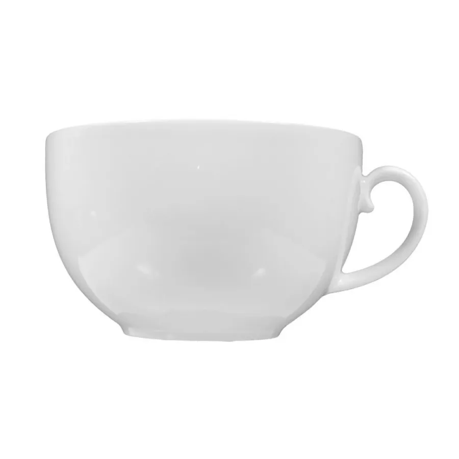 obrazek 2 Piękna stylowa biała filiżanka do kawy z porcelany z Niemiec - Seltmann Weiden