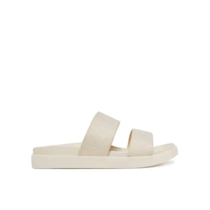 Zdjęcie Calvin Klein Klapki Flat Slide Jacq HW0HW02486 Écru