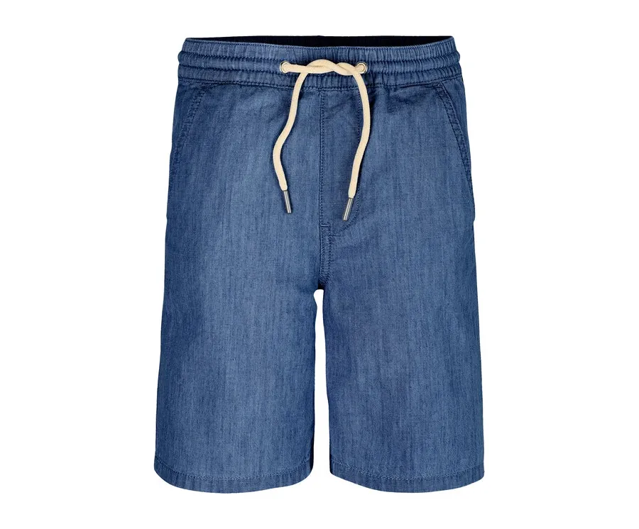 obrazek 1 Calvin Klein Jeans Szorty materiałowe IB0IB02423 Niebieski Regular Fit