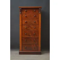 Picture Top quality, antique Victorian mahogany chest of drawers