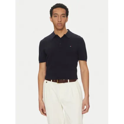 Zdjęcie Tommy Hilfiger Polo Essential MW0MW37396 Granatowy Regular Fit
