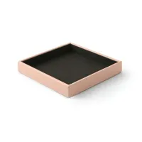 Picture Pink Italian leather desk box