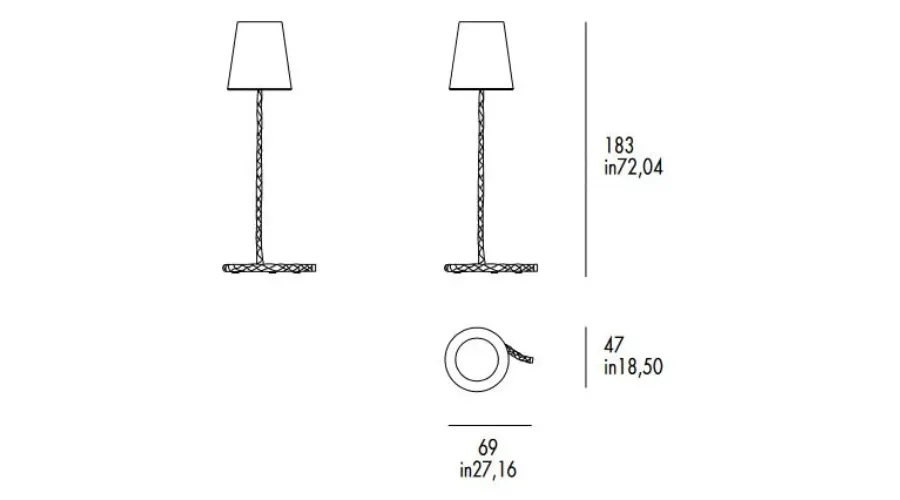 obrazek 3 Wyjątkowa lampa podłogowa Snake do salonu lub gabinetu
