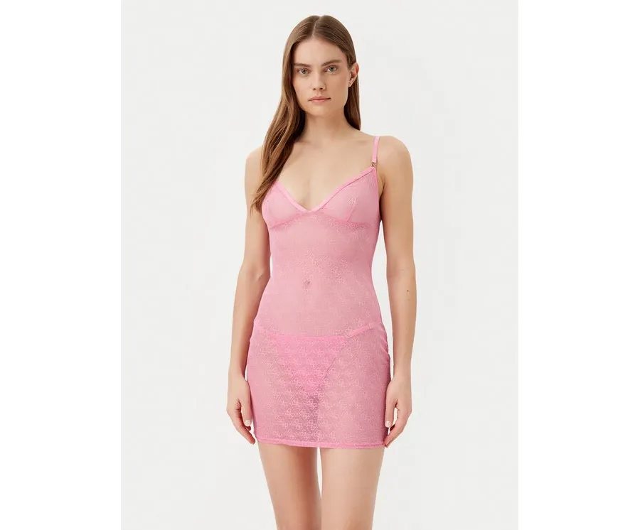 obrazek 1 Guess Koszula nocna O5RX02 KCLB0 Różowy Slim Fit