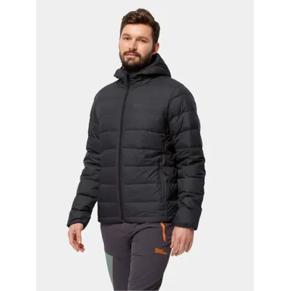 Zdjęcie Jack Wolfskin Kurtka puchowa Ather Down Hoody 1207671 Czarny Regular Fit