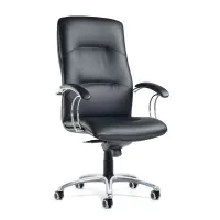 Zdjęcie Skórzany włoski fotel Bruksela