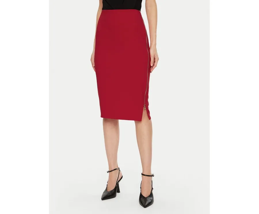 obrazek 1 Rinascimento Spódnica ołówkowa CFC0121919003 Czerwony Regular Fit
