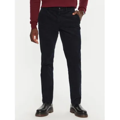 Zdjęcie Tommy Hilfiger Spodnie materiałowe MW0MW32932 Granatowy Regular Fit