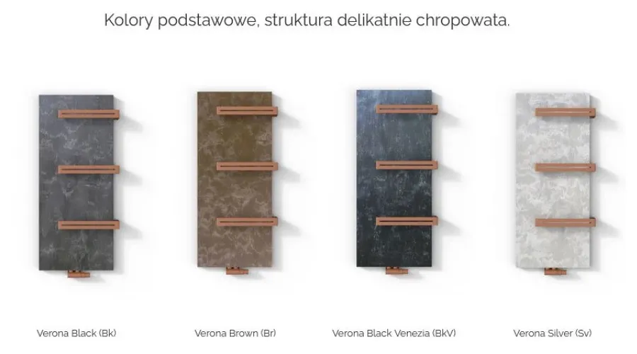 obrazek 9 Luksusowy grzejnik dekoracyjny Verona do łazienki