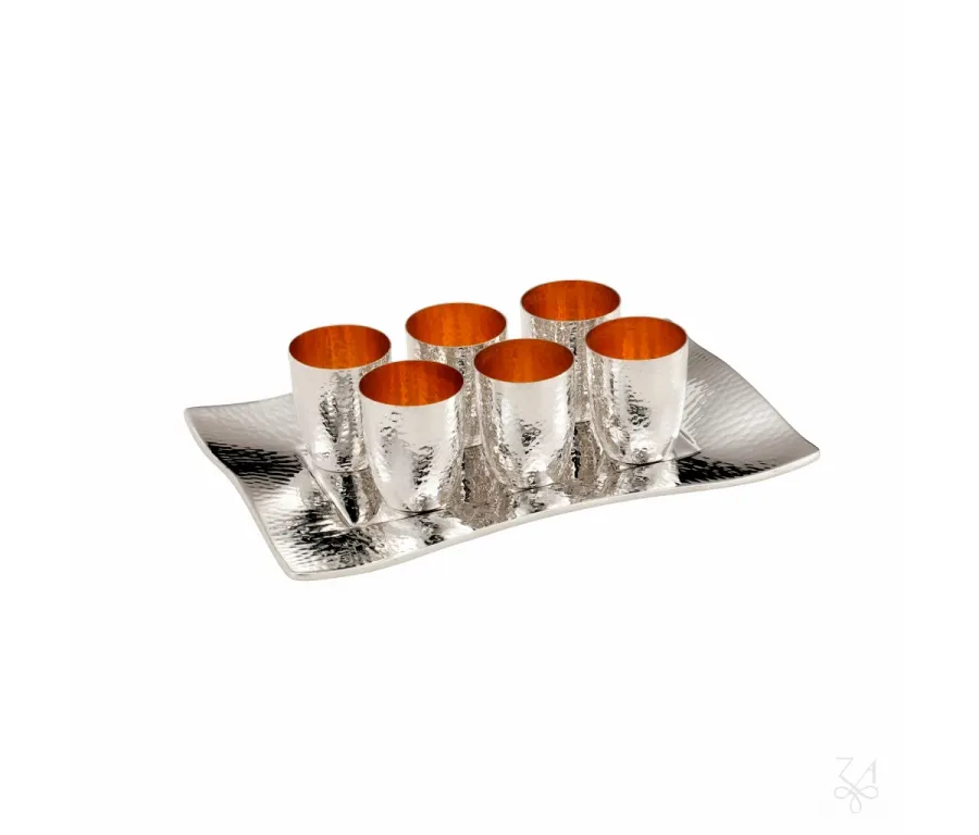 obrazek 3 Prostokątna srebrna taca w nowoczesnym stylu - Zaramella Argenti