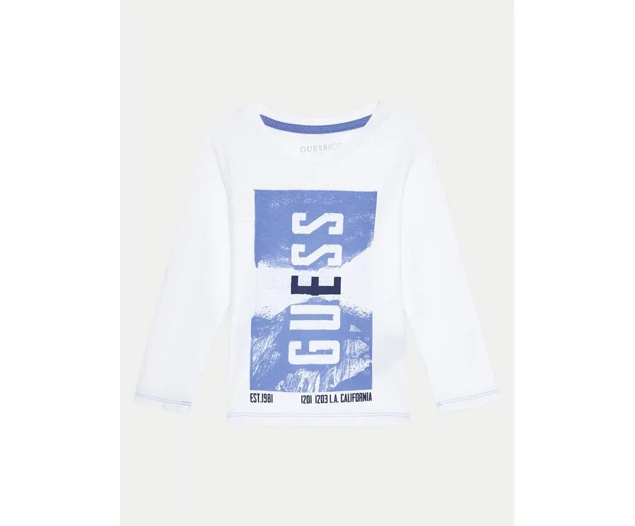 obrazek 1 Guess Bluzka N4BI14 I3Z14 Biały Regular Fit