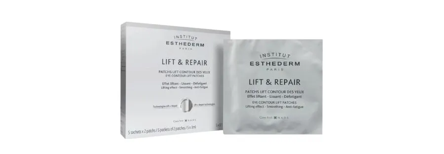 obrazek 1 Institut Esthederm Lift & Repair Płatki pod oczy o działaniu liftingującym 10 x 2 szt