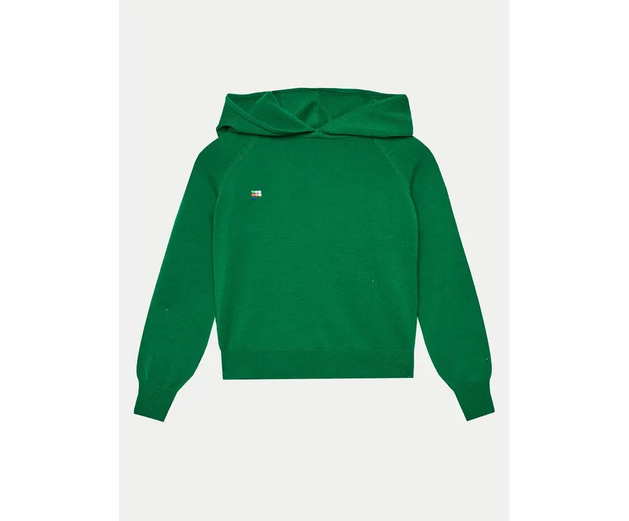 obrazek 1 Pangaia Bluza Merino Zielony Relaxed Fit