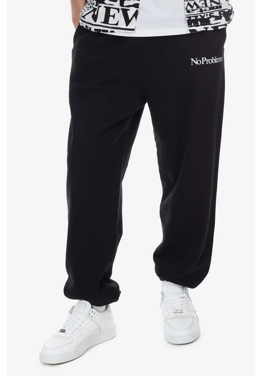obrazek 1 Aries spodnie dresowe kolor czarny z nadrukiem Spodnie Aries Mini Problemo Sweatpant AR30009 ALPLINE GREEN AR30009-ALPLINE.GR