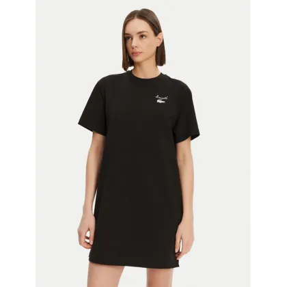 Zdjęcie Lacoste Sukienka codzienna EF9573 Czarny Regular Fit