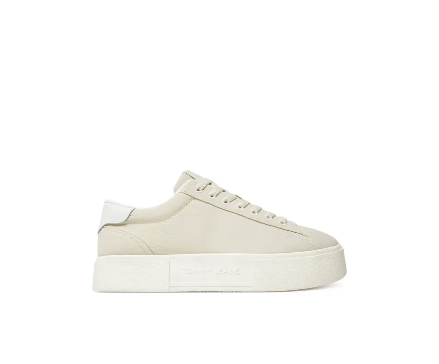 obrazek 1 Tommy Jeans Sneakersy Tjw Flatform Sneaker EN0EN02819 Beżowy
