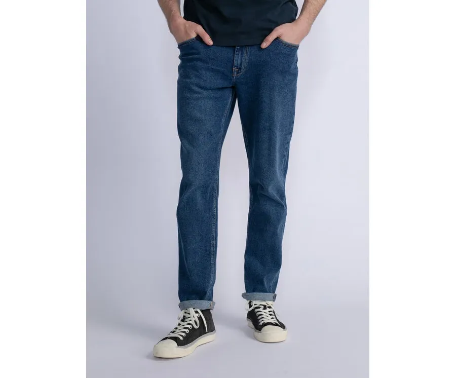 obrazek 1 Petrol Industries Jeansy M-3030-DNM005 Granatowy Tapered Fit