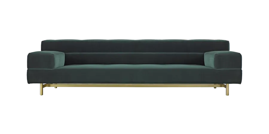 obrazek 1 Zielona ekskluzywna sofa do salonu - Daytona